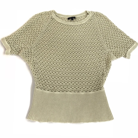 Anne Klein 1/2 Sleeve Batwing Knit Sweater - Picture 5 of 8